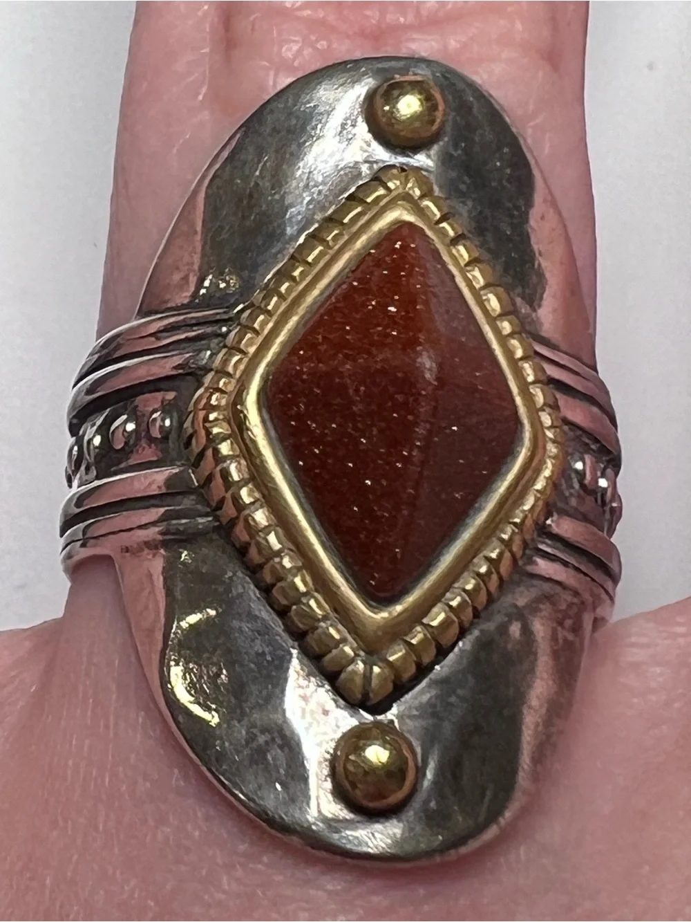 Silpada sunstone sterling